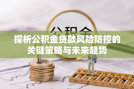 延津探析公积金贷款风险防控的关键策略与未来趋势