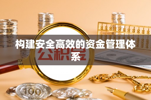 延津构建安全高效的资金管理体系