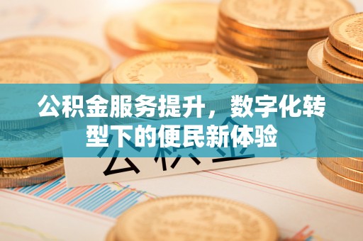 延津公积金服务提升，数字化转型下的便民新体验