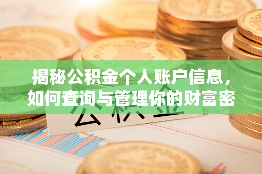 延津揭秘公积金个人账户信息，如何查询与管理你的财富密码