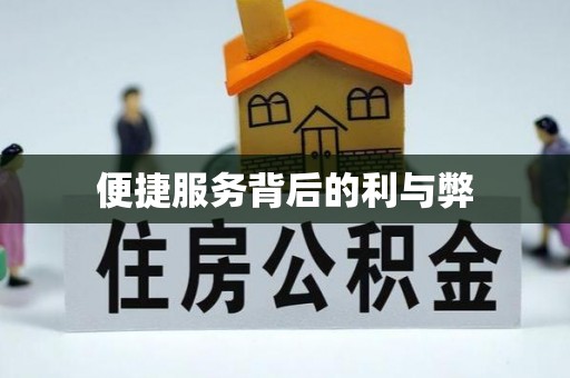 延津便捷服务背后的利与弊